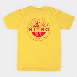 Nitro Snowboards Powder Power Red T-Shirt